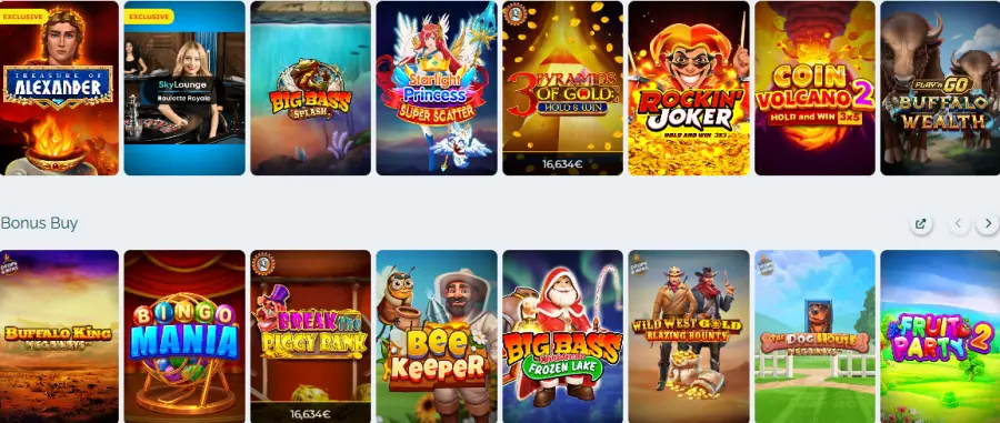 Alexander casino slot
